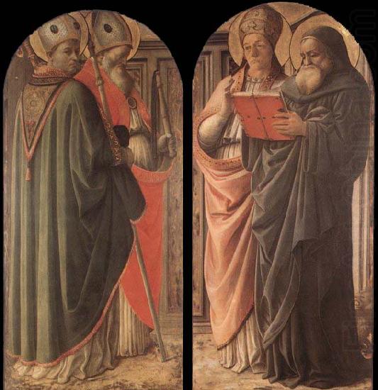 Fra Filippo Lippi The Doctors of the Church china oil painting image